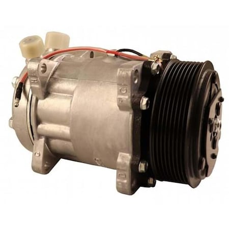 Aftermarket 8882016158A Sanden SD7H15 Compressor, w 8 Groove Clutch  Fits Case IH 8882016158A-HYC_2